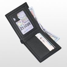 Load image into Gallery viewer, Slim PU Leather Men Wallet Folding Vintage Credit Card Holder Large Capacity Money Purse Wallet Storage Bag
