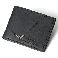 Load image into Gallery viewer, Slim PU Leather Men Wallet Folding Vintage Credit Card Holder Large Capacity Money Purse Wallet Storage Bag
