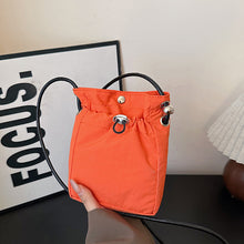 Load image into Gallery viewer, Nylon Canvas Soft Mini Crossbody Bag Multifunctional Square Shoulder Bag Lightweight Simple Phone Wallet Messenger Purse Handbag
