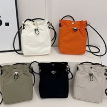 Load image into Gallery viewer, Nylon Canvas Soft Mini Crossbody Bag Multifunctional Square Shoulder Bag Lightweight Simple Phone Wallet Messenger Purse Handbag
