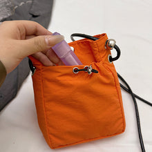 Load image into Gallery viewer, Nylon Canvas Soft Mini Crossbody Bag Multifunctional Square Shoulder Bag Lightweight Simple Phone Wallet Messenger Purse Handbag
