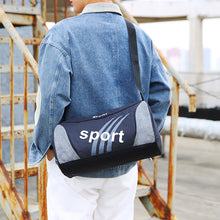 Load image into Gallery viewer, Unisex Gym Sports Bag Crossbody Shoulder Personalized Duffel Bag For Yoga Fitness Travel Weekend Outdoor
