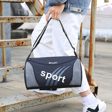 Load image into Gallery viewer, Unisex Gym Sports Bag Crossbody Shoulder Personalized Duffel Bag For Yoga Fitness Travel Weekend Outdoor
