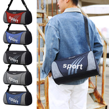 Load image into Gallery viewer, Unisex Gym Sports Bag Crossbody Shoulder Personalized Duffel Bag For Yoga Fitness Travel Weekend Outdoor
