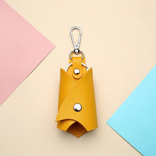 Load image into Gallery viewer, PU Leather Bat Gothic Keychain Foldable Wings Pendant Unisex Key Ring Purse Waist Accessories For Shopping Travel Outdoor
