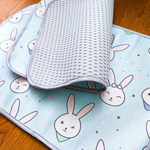 Load image into Gallery viewer, Summer Pet Cooling Mat Washable Hair Resistant Dog Bed for Small and Large Dogs &amp; Cats Cooling Pad for Indoor Outdoor Travel
