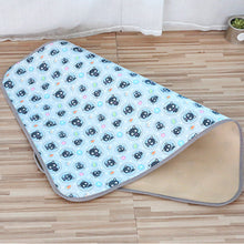 Load image into Gallery viewer, Summer Pet Cooling Mat Washable Hair Resistant Dog Bed for Small and Large Dogs &amp; Cats Cooling Pad for Indoor Outdoor Travel
