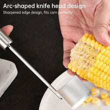 Load image into Gallery viewer, Manual Stainless Steel Corn Peeler Fast Labor-Saving Anti-Crushing Kernel Remover Household Kitchen Gadget
