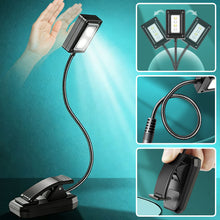 Load image into Gallery viewer, Smart Motion Sensor Bait Changing Light for Night Fishing LED Hand Wave Sensor Red and White Dual Light Lamp 360° Adjustable Gooseneck Fishing Accessory
