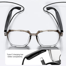 Load image into Gallery viewer, XG92 Smart Audio Bluetooth Glasses Calls Music AI Translation Ultra Long Battery Life Cycling Sunglasses Type-C Charging
