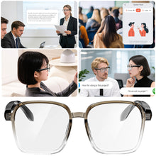 Load image into Gallery viewer, XG92 Smart Audio Bluetooth Glasses Calls Music AI Translation Ultra Long Battery Life Cycling Sunglasses Type-C Charging
