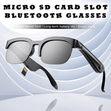 Load image into Gallery viewer, XG90 Bluetooth Glasses with TF Card Slot Music Calls AI Translation Headphone Stereo Long Battery Life Outdoor Cycling Sunglasses (Memory Card Not Included)
