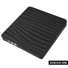 Load image into Gallery viewer, Portable External Optical Drive for Laptop Universal Zebra Pattern DVD Burner USB 3.0 Type-C Mobile CD/DVD Drive
