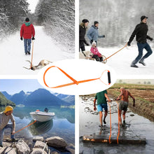 Load image into Gallery viewer, 150CM Portable Non-slip Deer Drag Rope Wear-resistant and Durable Towing Strap with Handle Outdoor Hunting Assist Gear
