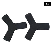 Load image into Gallery viewer, 1 Pair Full Silicone Fin Fixing Strap Elastic Triangle Buckle Non-slip Anti-lost Diving Flipper Auxiliary Strap Diving Gear
