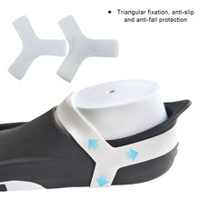 Load image into Gallery viewer, 1 Pair Full Silicone Fin Fixing Strap Elastic Triangle Buckle Non-slip Anti-lost Diving Flipper Auxiliary Strap Diving Gear
