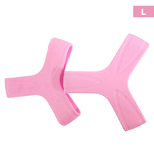 Load image into Gallery viewer, 1 Pair Full Silicone Fin Fixing Strap Elastic Triangle Buckle Non-slip Anti-lost Diving Flipper Auxiliary Strap Diving Gear
