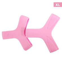 Load image into Gallery viewer, 1 Pair Full Silicone Fin Fixing Strap Elastic Triangle Buckle Non-slip Anti-lost Diving Flipper Auxiliary Strap Diving Gear
