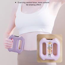 Load image into Gallery viewer, Home Fitness Massage Ring Silent Vibration Belly Tummy Slimming Massager Fat Burner Yoga Fitness Gear
