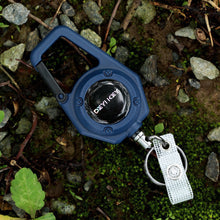 Load image into Gallery viewer, Retractable Key Holder with Hook High-elasticity Anti-loss Easy Pull for Outdoor Hiking Camping and Fishing

