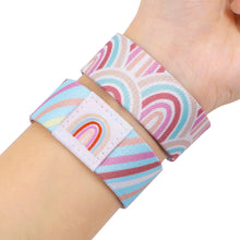Load image into Gallery viewer, Cartoon Rainbow Puzzle Elastic Wristband Bracelet Fashion Accessories Gift For Kids Women
