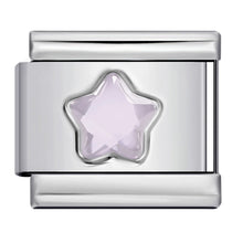 Load image into Gallery viewer, Colorful Five-Pointed Star Personalized Diy Stainless Steel Charm Bracelet 9mm Fashion Jewelry Accessories Supplies
