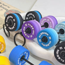 Load image into Gallery viewer, Detachable 3D Barbell Dumbbell Keychain Sports Fitness Car Key Ring Bag Charm Accessories Creative Gym Gift For Men Women
