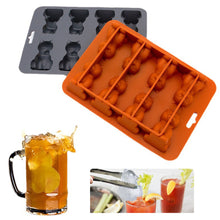 Load image into Gallery viewer, 3D Cat Silicone Ice Cube Mold Food Grade Cute Diy Ice Maker For Whiskey Cocktail Cold Drink Bar Drinking Accessories
