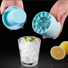 Load image into Gallery viewer, Creative Silicone Ice Cube Mold Round Cylinder Ice Bucket Reusable Quick Freeze Diy Ice Maker Bar Kitchen Drinking Tools
