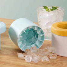Load image into Gallery viewer, Creative Silicone Ice Cube Mold Round Cylinder Ice Bucket Reusable Quick Freeze Diy Ice Maker Bar Kitchen Drinking Tools
