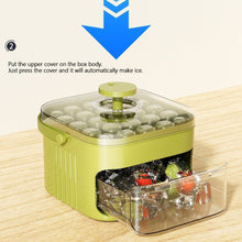 Load image into Gallery viewer, Large Capacity 50 Cube Ice Mold Easy Press Lid Double Layer Food Grade Reusable Ice Maker Kitchen Gadgets Tools
