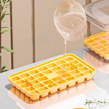 Load image into Gallery viewer, 68/34 Grids Large Capacity Ice Cube Tray Food Grade Easy Press Ice Mould With Lid Storage Home Freezer Accessories
