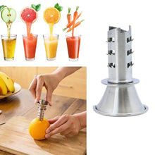Load image into Gallery viewer, Stainless Steel Spiral Manual Juicer Hand Held Lemon Orange Squeezer Household Citrus Fruit Juice Tool
