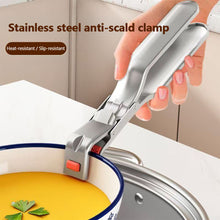 Load image into Gallery viewer, Stainless Steel Anti Scald Clip Non Slip Pot Bowl Gripper Clip For Air Fryer Oven Kitchen Daily Supplies Tools
