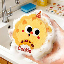 Load image into Gallery viewer, Cute Hot Dogs Cookies Design Cartoon Pulp Cotton Cleaning Sponge Bleach Cloth Dish Sponge Kitchen Rags Tools
