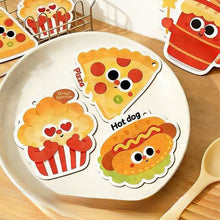 Load image into Gallery viewer, Cute Hot Dogs Cookies Design Cartoon Pulp Cotton Cleaning Sponge Bleach Cloth Dish Sponge Kitchen Rags Tools
