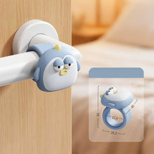 Load image into Gallery viewer, Cartoon Silicone Door Crash Cushion Handle Impact Pad Punch Free Anti Shock Silent Wall Protector Home Bedroom Decoration
