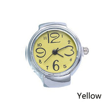 Load image into Gallery viewer, New Creative Fashion Lady Girl Steel Round Elastic Quartz Finger Ring Watch
