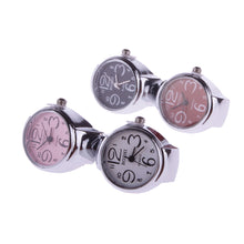 Load image into Gallery viewer, New Creative Fashion Lady Girl Steel Round Elastic Quartz Finger Ring Watch
