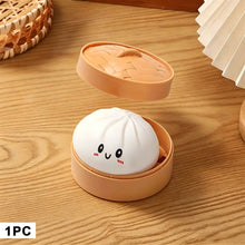 Load image into Gallery viewer, Stress Relief Squeeze Fun Soft Gel Venting Bun With Steaming Basket Hand-Squeeze Soft Gel Squeezing Toy For Adults And Children
