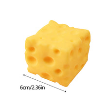 Load image into Gallery viewer, Soft 6/7/10cm Cheese Slow Rise Squishy Moldable Stress Relief Toy for Adults &amp; Kids Non-Stick Mochi Fidget Office Desk Anxiety Gadget
