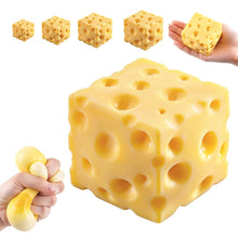 Load image into Gallery viewer, Soft 6/7/10cm Cheese Slow Rise Squishy Moldable Stress Relief Toy for Adults &amp; Kids Non-Stick Mochi Fidget Office Desk Anxiety Gadget
