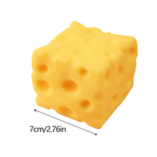 Load image into Gallery viewer, Soft 6/7/10cm Cheese Slow Rise Squishy Moldable Stress Relief Toy for Adults &amp; Kids Non-Stick Mochi Fidget Office Desk Anxiety Gadget
