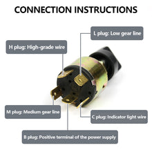 Load image into Gallery viewer, 3 Position Automotive Air Conditioning Blower Switch 3 Speed AC Control Plastic Rotation Knob Universal AC Control for 12V 24V Car Truck
