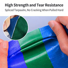 Load image into Gallery viewer, Waterproof Tarpaulin Repair Tape Heavy Duty Self Adhesive Reinforced Tear Resistant Patch for Truck Awning Tent Canvas Boat Cover
