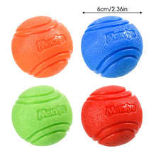 Load image into Gallery viewer, High Bounce Solid Rubber Dog Chew Ball Durable Fetch Toy for Small Medium Large Dogs Indoor Outdoor Play Pet Supplies
