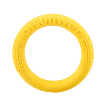 Load image into Gallery viewer, Dog Agility Flying Ring Toy for Medium Large Dogs Soft Chew Resistant Bite Proof Outdoor Park Water Beach Interactive Pet Training Flying Ring
