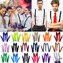 Load image into Gallery viewer, Suspenders For Men Pants Apparel Adult Suspender Man Shirt Dress Women Wedding Party Solid Colors Suit Skirt With Braces Straps
