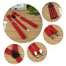 Load image into Gallery viewer, Suspenders For Men Pants Apparel Adult Suspender Man Shirt Dress Women Wedding Party Solid Colors Suit Skirt With Braces Straps
