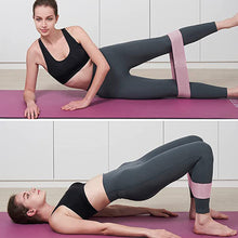 Load image into Gallery viewer, Elasticity Booty Workout Resistance Bands Anti-Slip Squat Expander Bands Portable Glute Thigh Elastic Bands Yoga Gym Equipment

